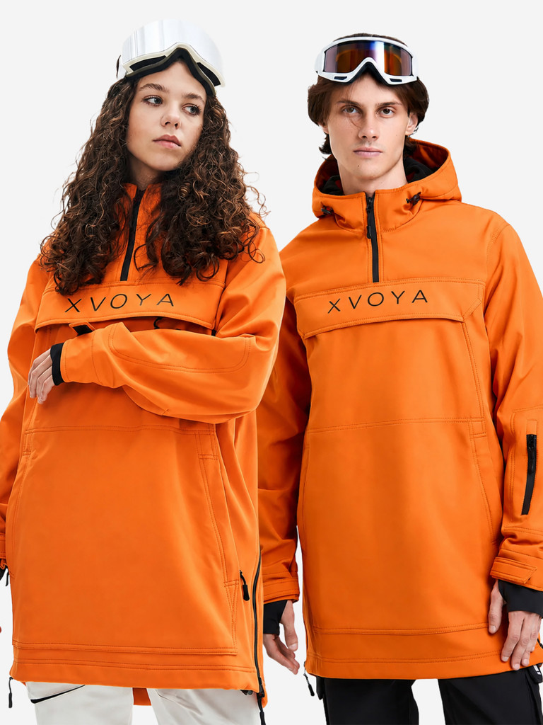 Анорак оранжевый унисекс XVOYA BASE