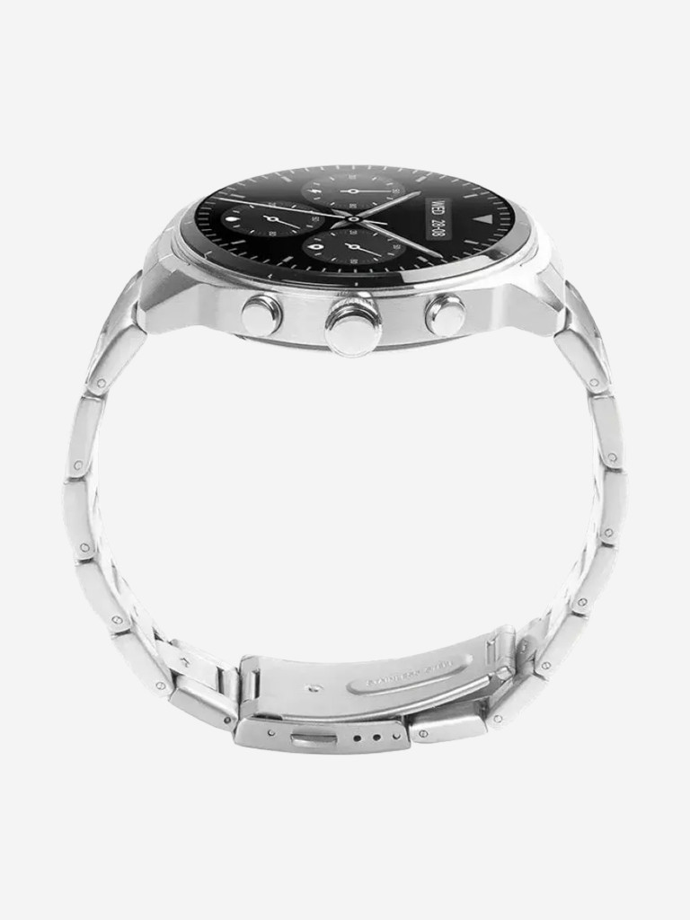 Умные часы TTEC Tempus Pro S 45mm Round Aluminium Case Smartwatch в круглом алюминиевом корпусе с AMOLED-экраном. Цвет: металлик