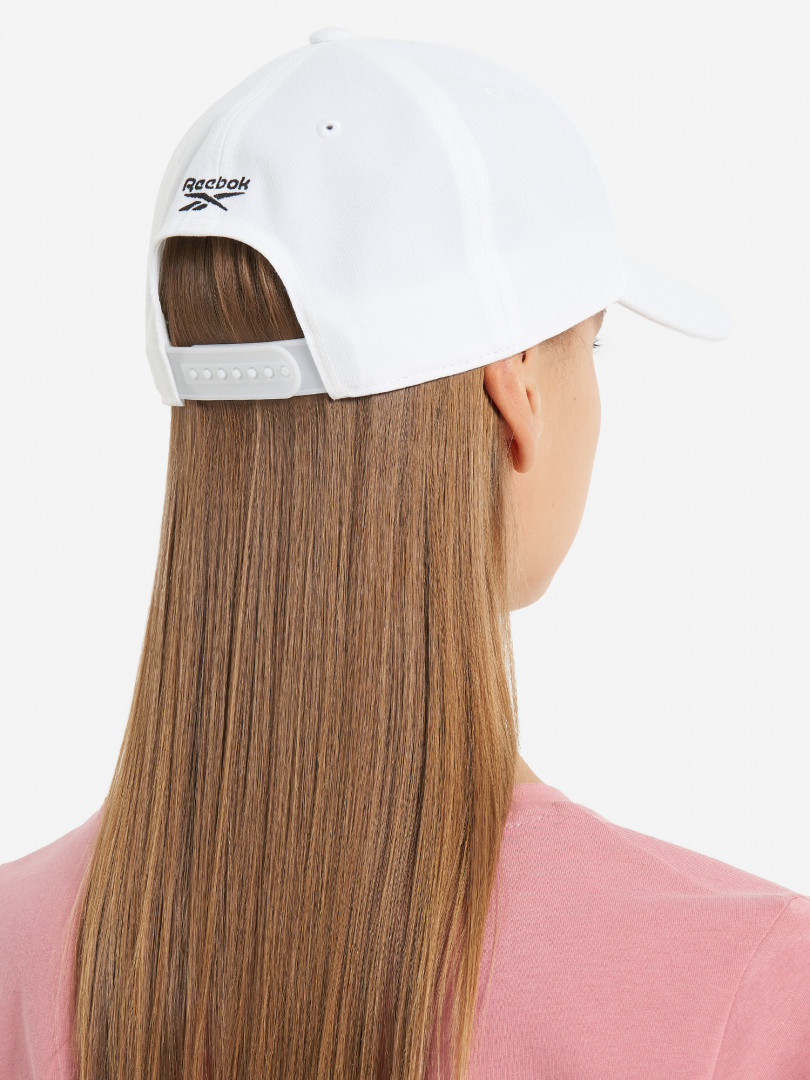 фото Бейсболка reebok vector, белый