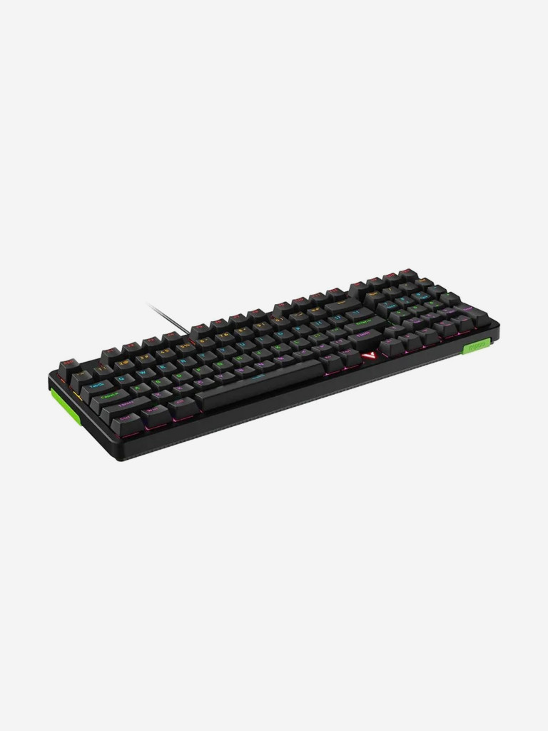 RAPOO Игровая механическая клавиатура проводная V500PRO-98, цвет - черный (13151)