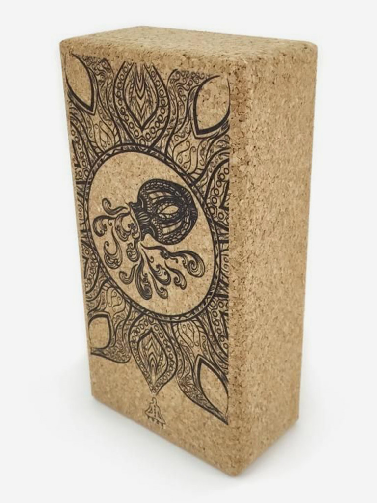 Кирпич для йоги из пробки Zodiac Collection Испания 0.45 Водолей, 25508
