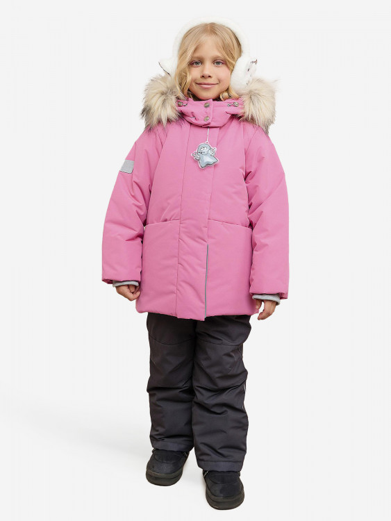 Комплект для девочки batik Азалия розовый крем /чугун