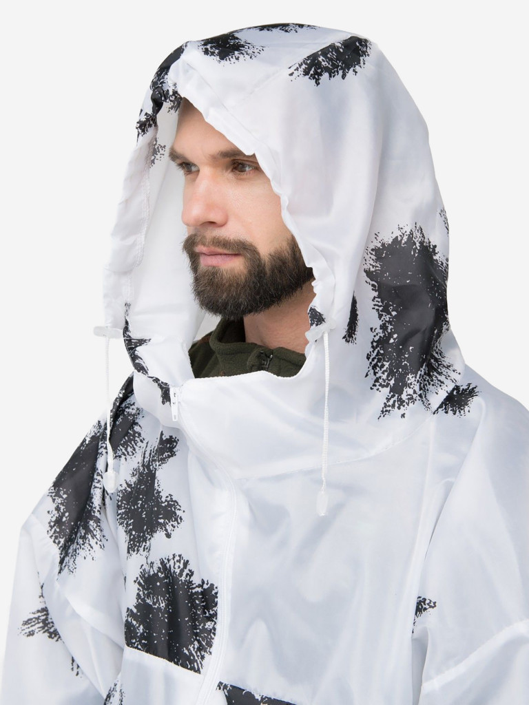 Костюм мужской на молнии Huntsman Метель маскировка Клякса Taffeta