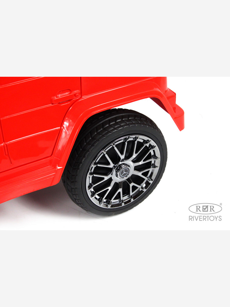 Детский электромобиль RIVERTOYS Mercedes-AMG G63(G222GG) красный
