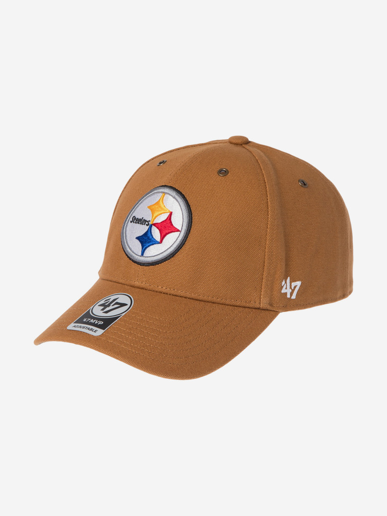 Бейсболка 47 BRAND Carhartt collab Pittsburgh Steelers NFL (коричневый)