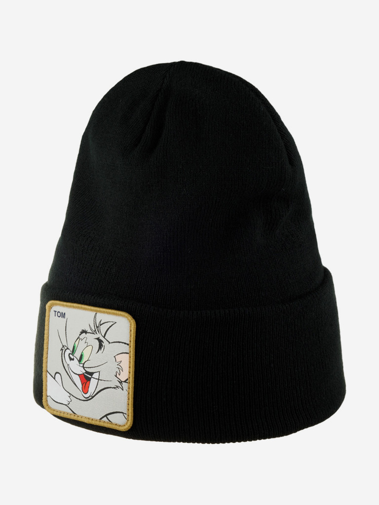 Шапка с отворотом CAPSLAB CL/TAJ/1/BON1/TOM1 Tom And Jerry Tom (черный)