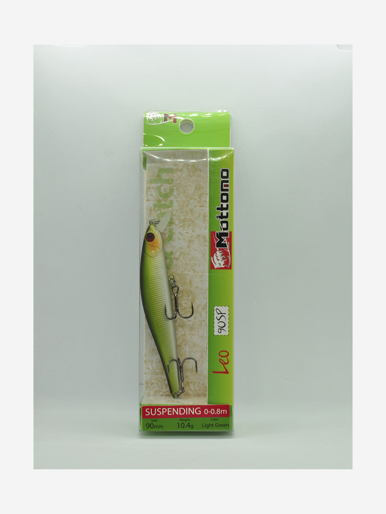 Воблер Mottomo Leo 90SP 10,4g Light Green