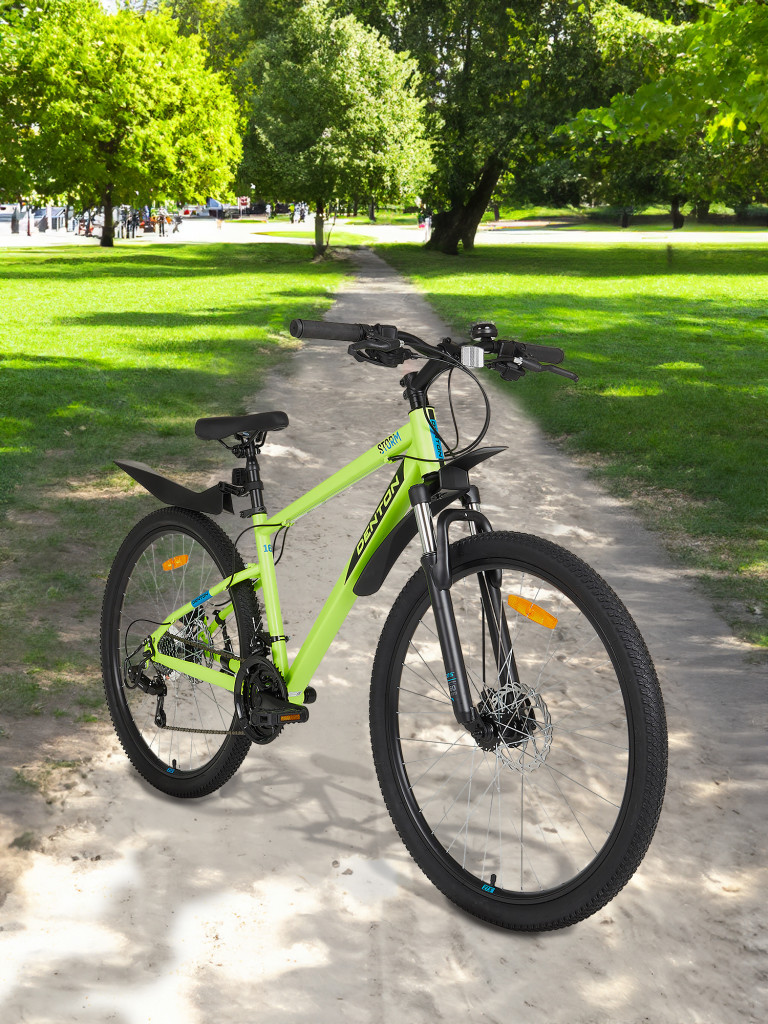 Комплект: велосипед горный Denton Storm 3.0 Sport 27,5" с аксессуарами