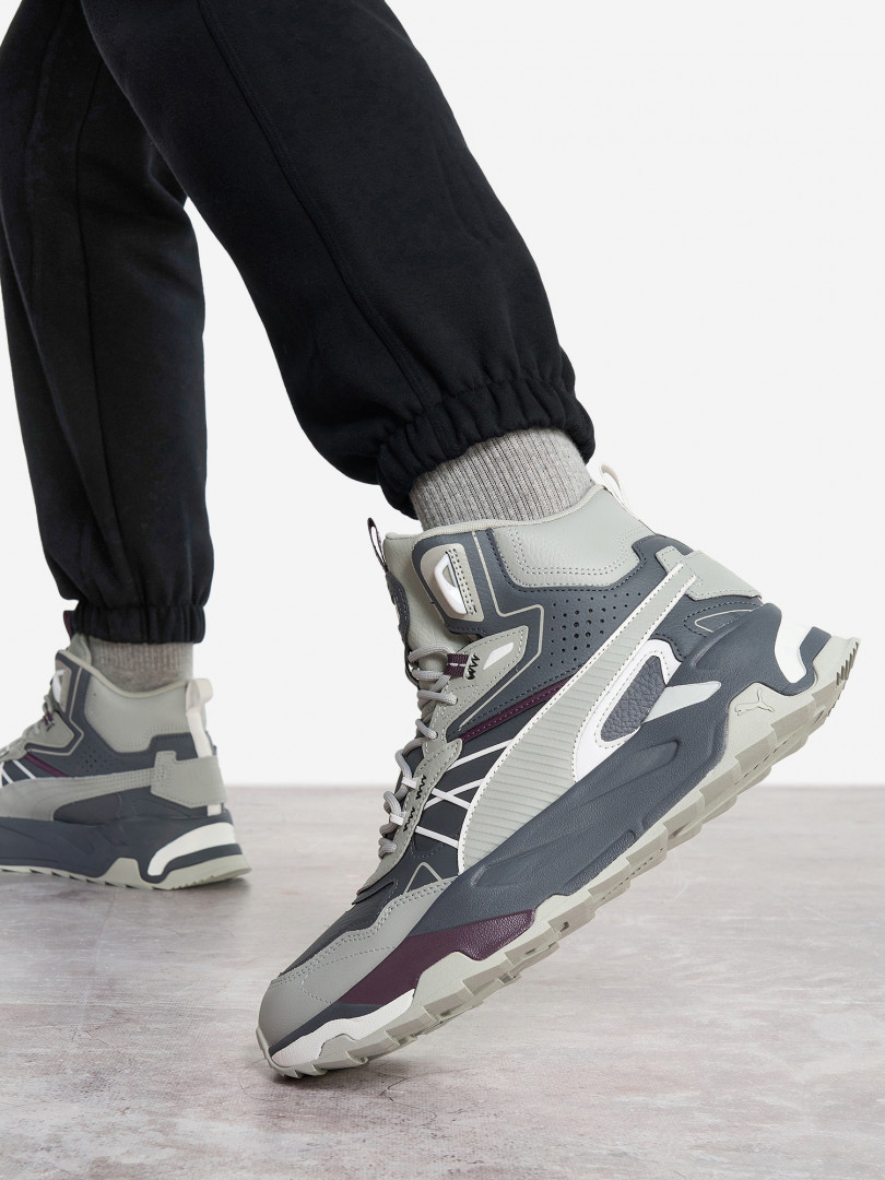 Кроссовки мужские PUMA Trinity Mid Hybrid L Серый 7499₽