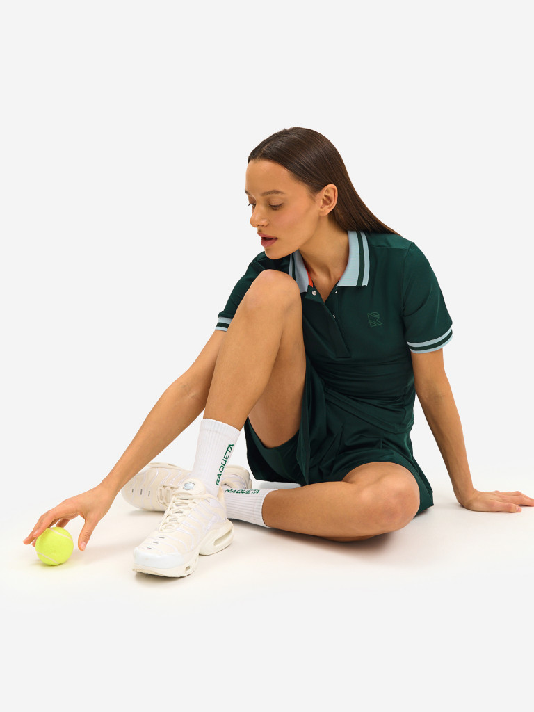 Поло женское RAQUETA SPORT High-Vibe, Deep Green