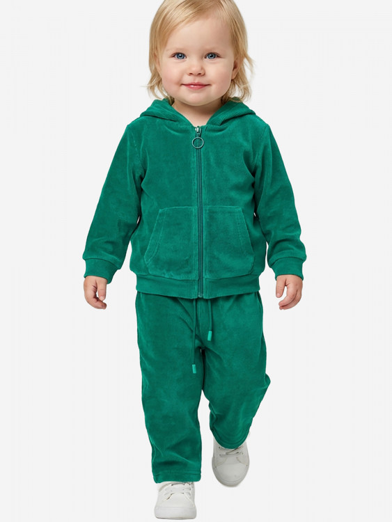 Комплект для девочек: толстовка, брюки PlayToday