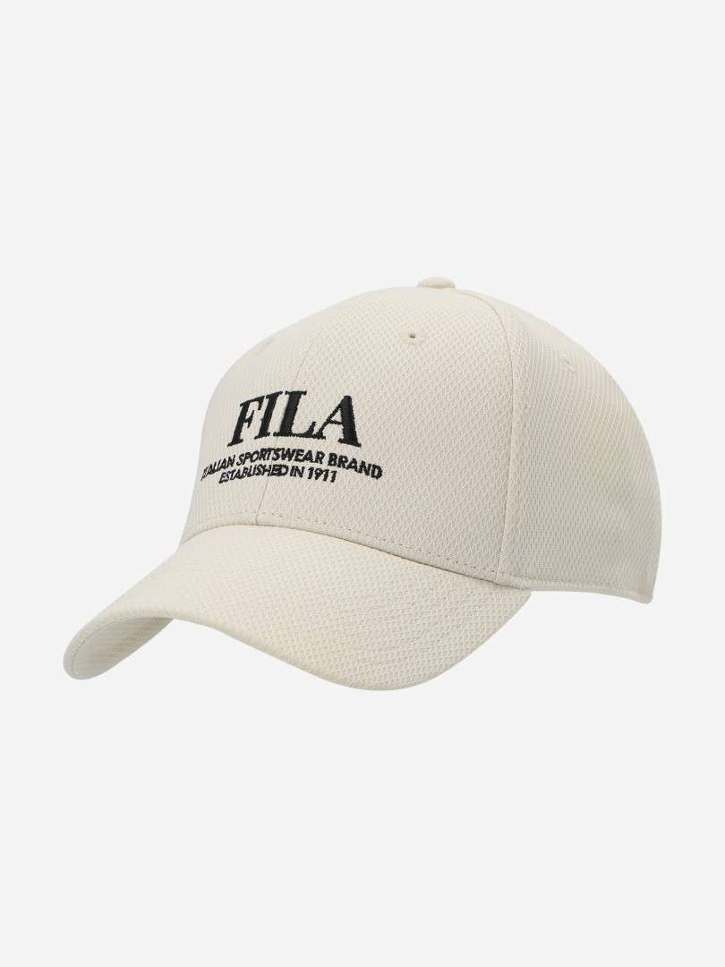 фото Бейсболка fila, бежевый