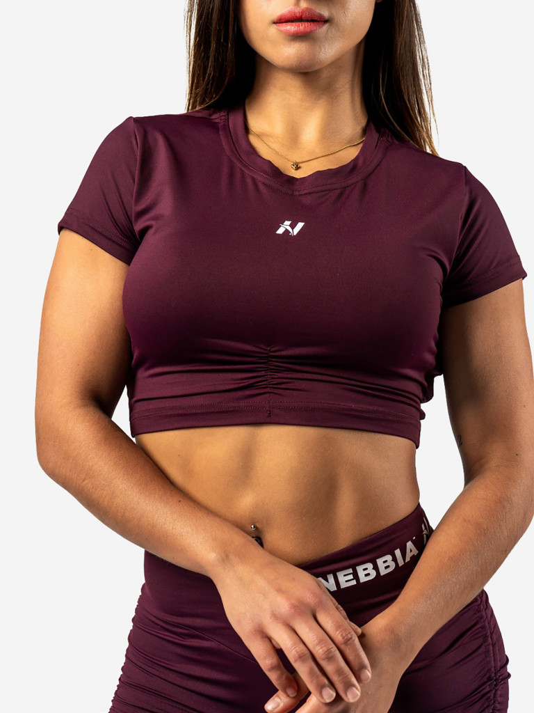 Топ спортивный женский Open-back Cropped Top STRONG BEAUTY 430