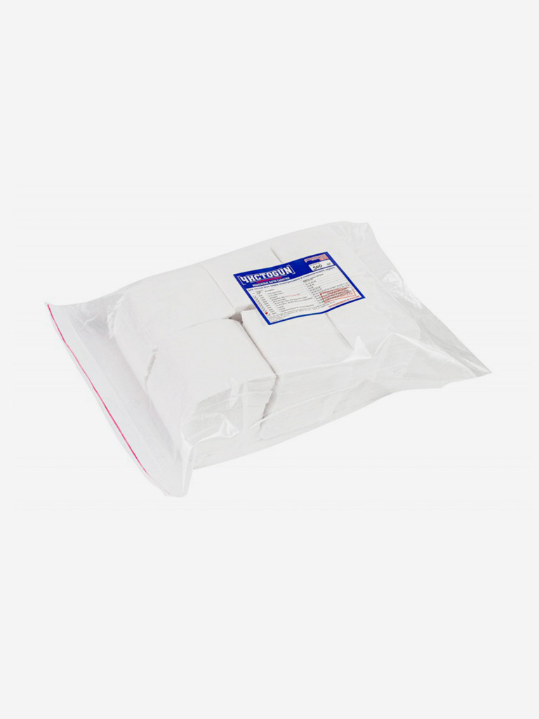 Патчи ЧИСТОGUN фланель, к.12-16, 75х75 мм, 500 шт.