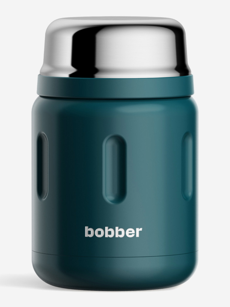 Термос вакуумный для еды BOBBER Jerrycan 700 мл, тепло до 14 часов, темно-бирюзовый