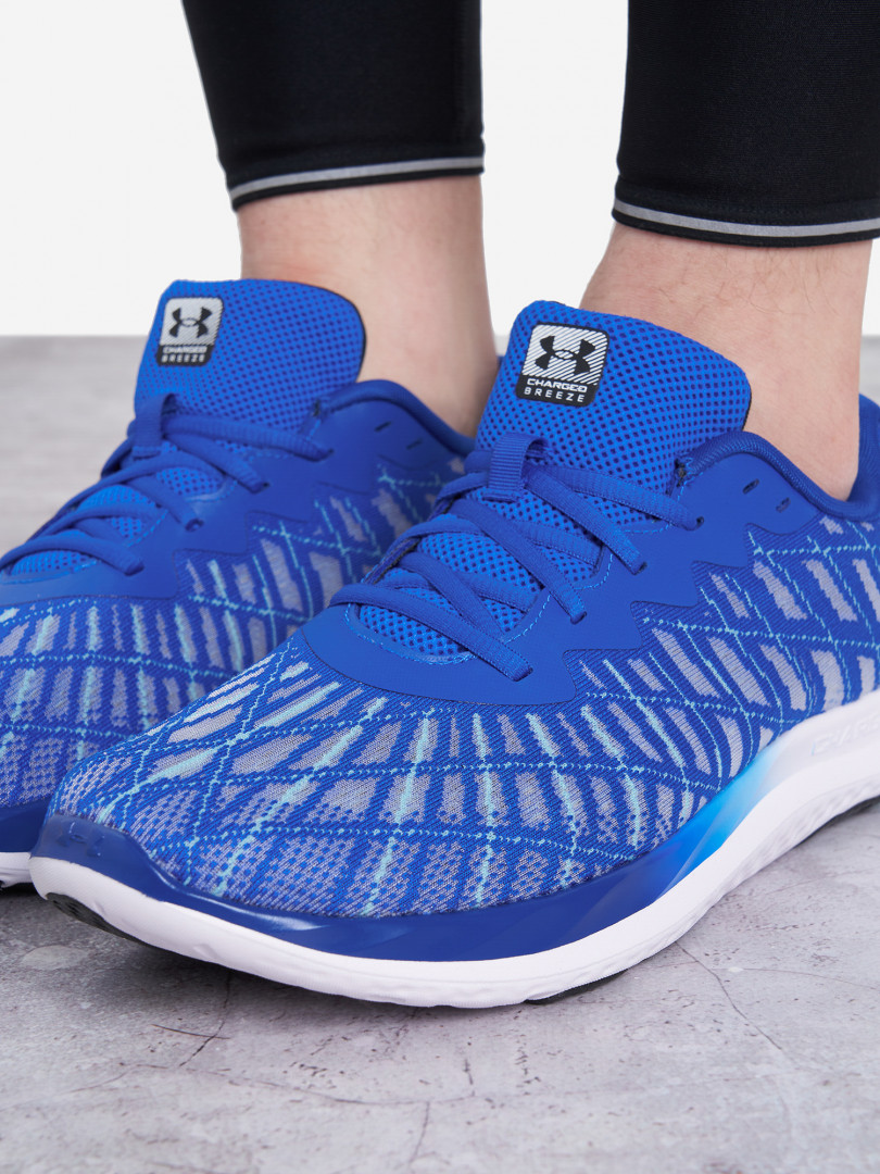 фото Кроссовки мужские under armour charged breeze 2, синий