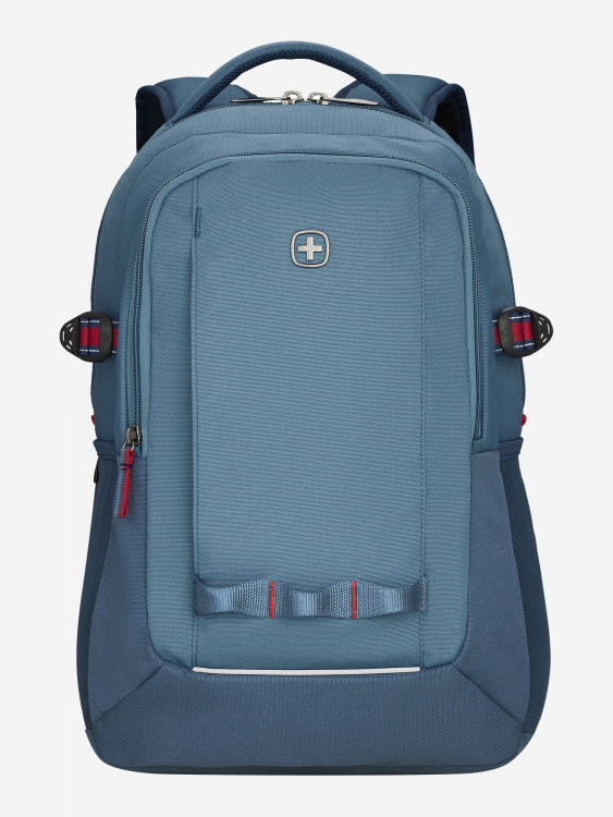 Рюкзак WENGER NEXT Ryde 16", синий/деним, переработанный ПЭТ/Полиэстер, 32х21х47 см, 26 л.