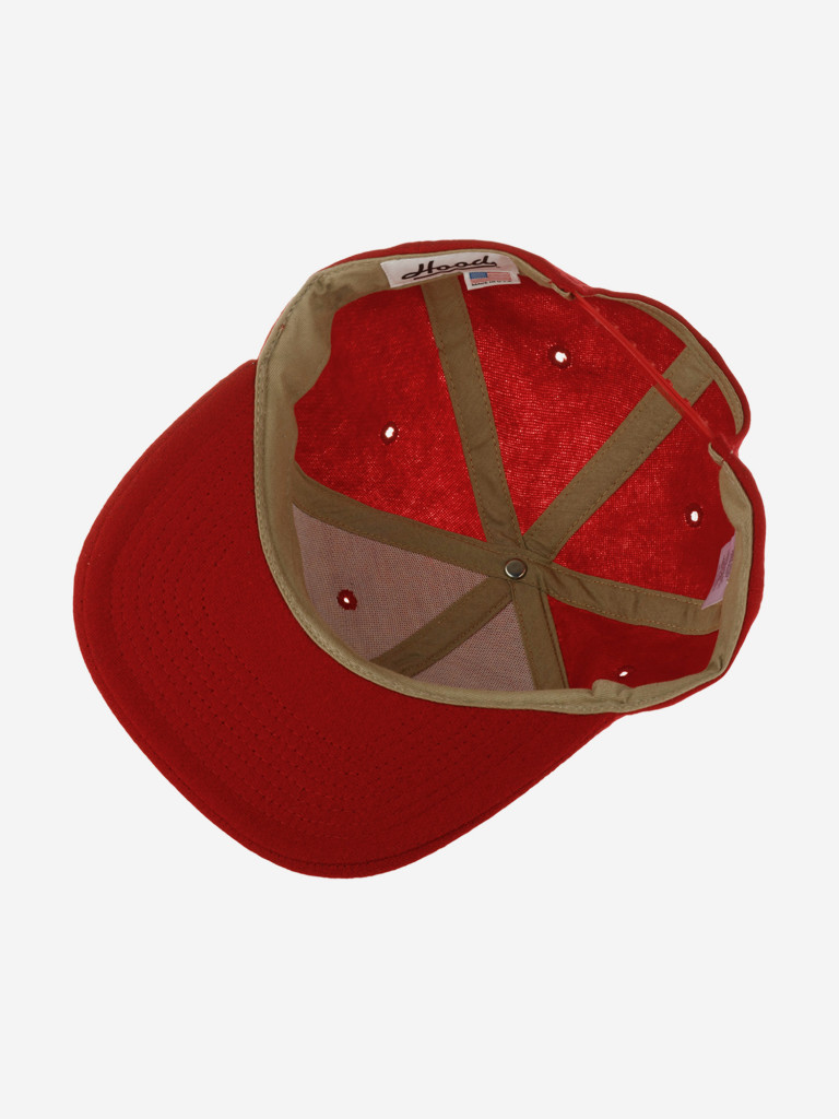 Бейсболка с прямым козырьком HOOD 100-MWL005-OR001-CM Portland II (красный)