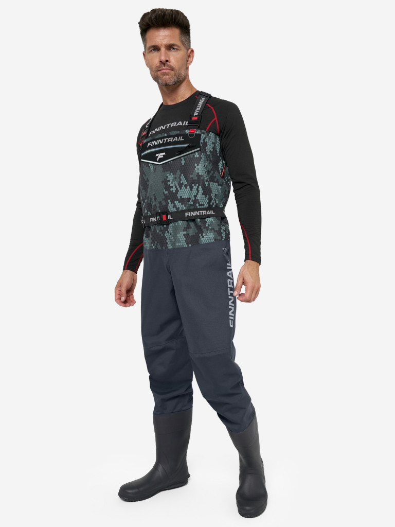 Вейдерсы мужские мембранные FINNTRAIL Enduro BF с сапогом