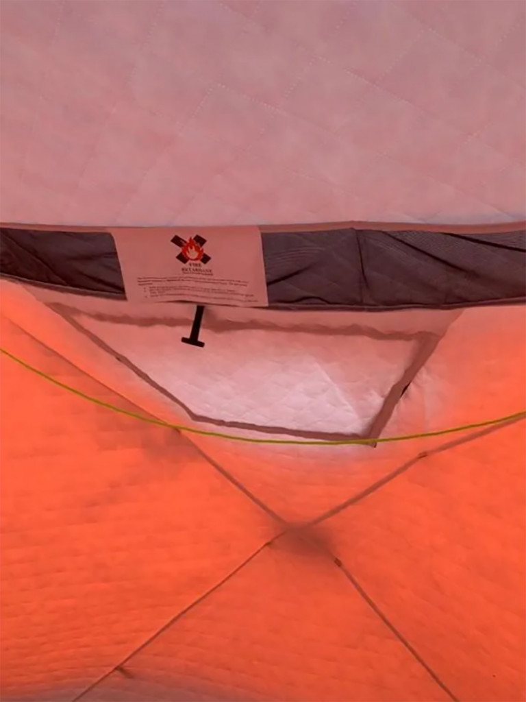 Зимняя палатка Terbo-Mir 2022 четырехслойная мобильная баня для кемпинга и рыбалки