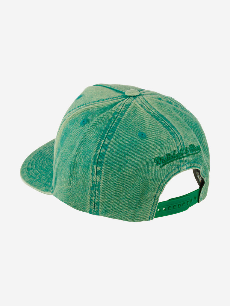 Бейсболка MITCHELL NESS HHSS7677-BCEYYPPPGREN Boston Celtics NBA (зеленый)