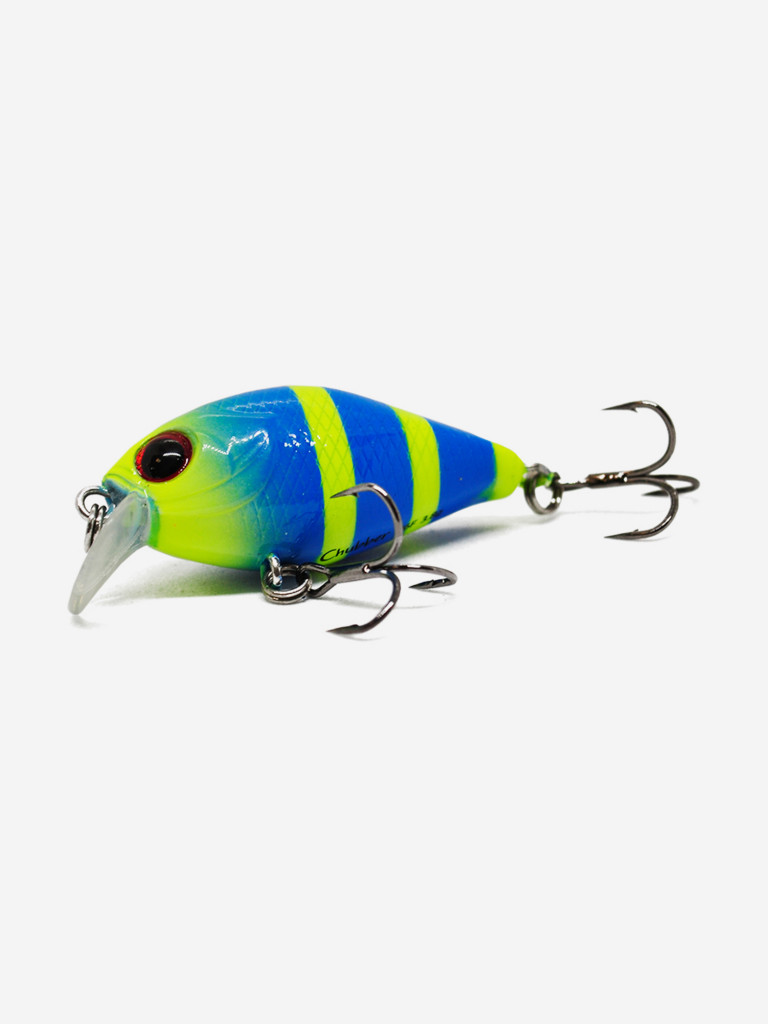 Воблер Mottomo Chubber 36F 3,8g Blue Chartreuse