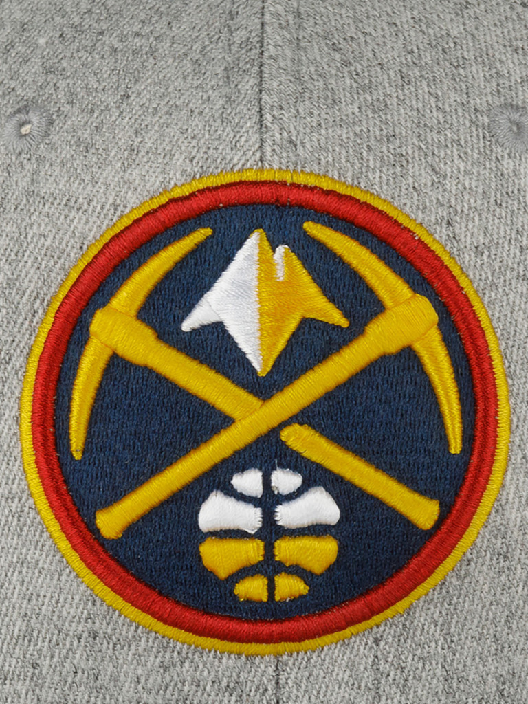Бейсболка MITCHELL NESS HHSS3273-DNUYYPPPGYHT Denver Nuggets NBA (серый)