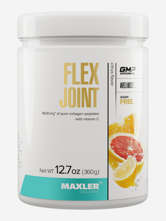 Коллаген, глюкозамин хондроитин МСМ, витамин С Maxler Flex Joint, 360 г - Цитрус (США)