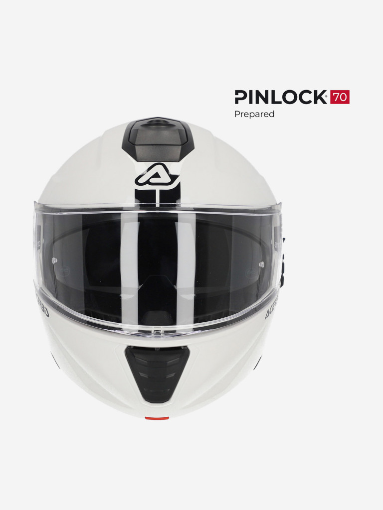 Мотошлем модуляр Acerbis TDC White