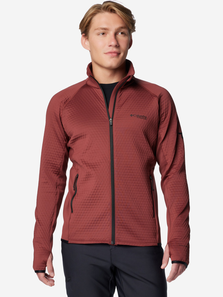 Толстовка мужская Columbia Crystal Leaf Omni-Heat Helix Full Zip