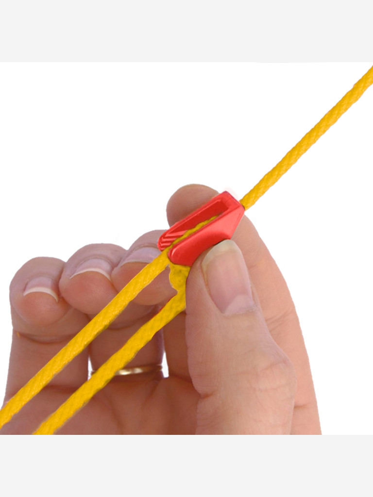 Набор натяжителей оттяжек палатки SwissPiranha Mini Line Runners, Red (8 шт)