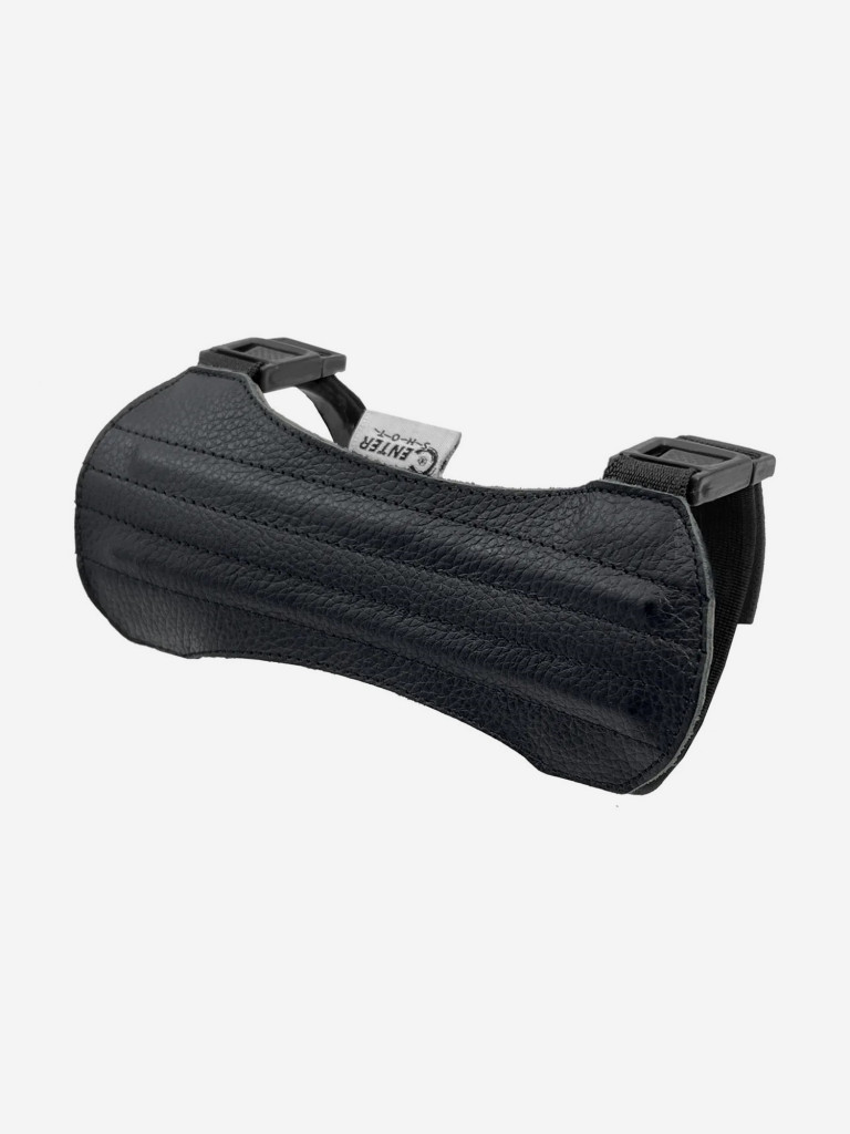 Крага Centershot 17см (кожа) черная