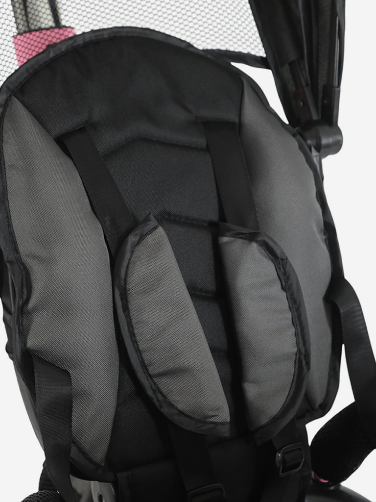 Велосипед детский трехколесный складной Maxiscoo Seal розовый, 2026