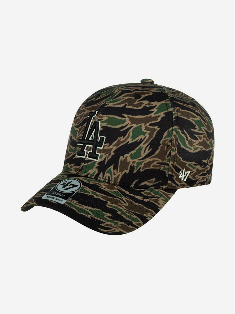 Бейсболка 47 BRAND B-DRZMV12PTP Los Angeles Dodgers MLB (оливковый)