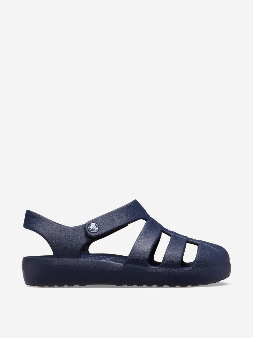   Спортмастер Сандалии детские Crocs Classic Fisherman, Синий