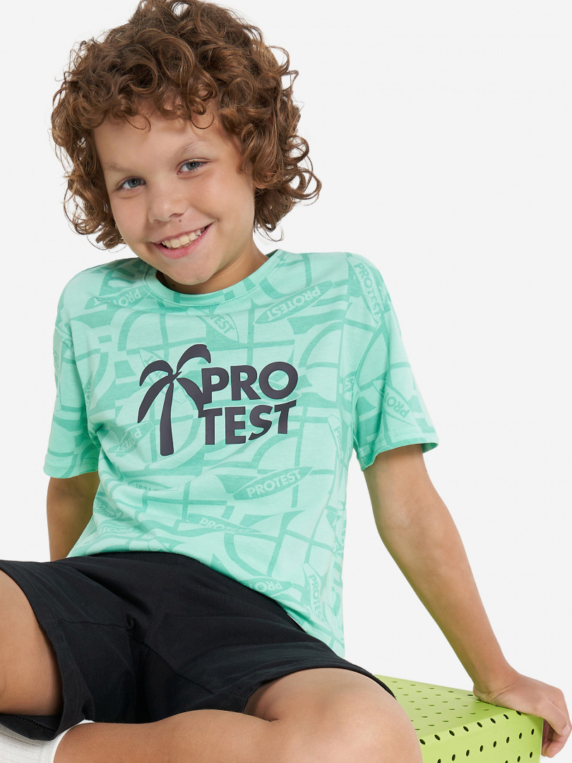 фото Футболка для мальчиков protest, зеленый