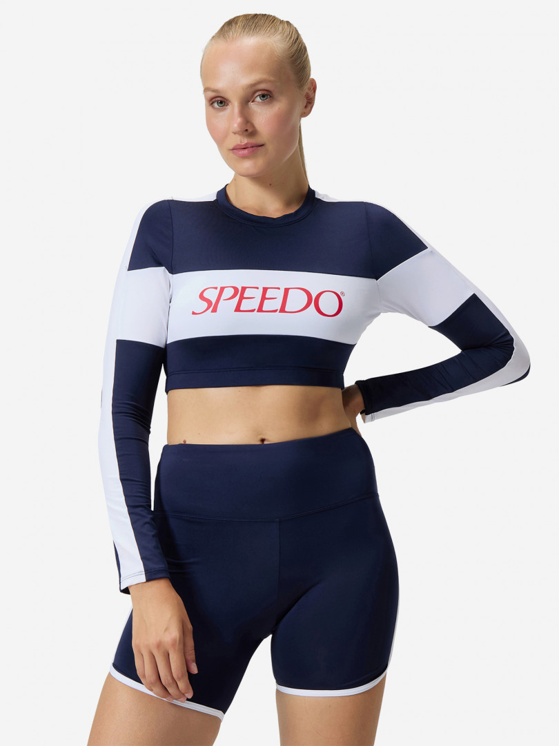 Рашгард женский Speedo Rashguard Синий 4479₽
