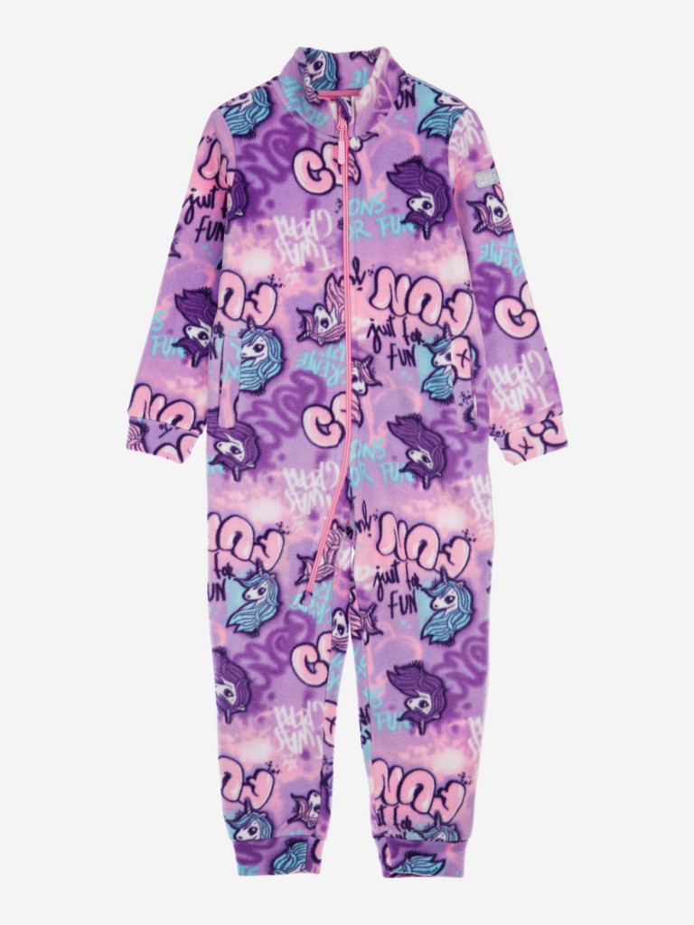 Комбинезон флисовый для девочек PlayToday