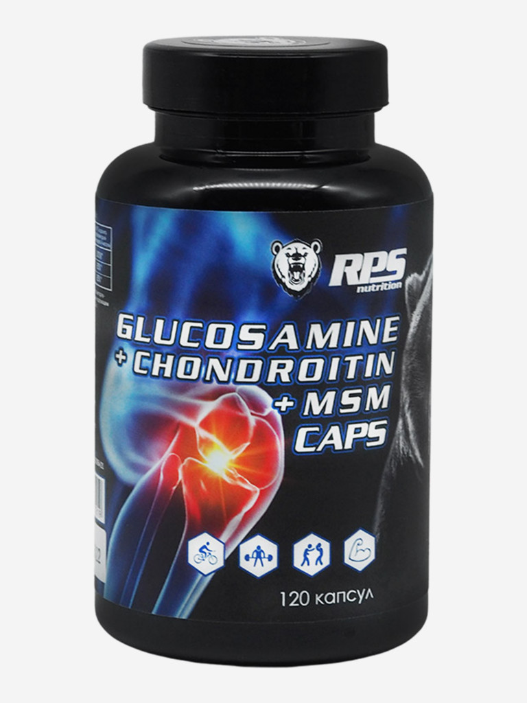 Глюкозамин+Хондроитин+MSM RPS Nutrition 120 капсул