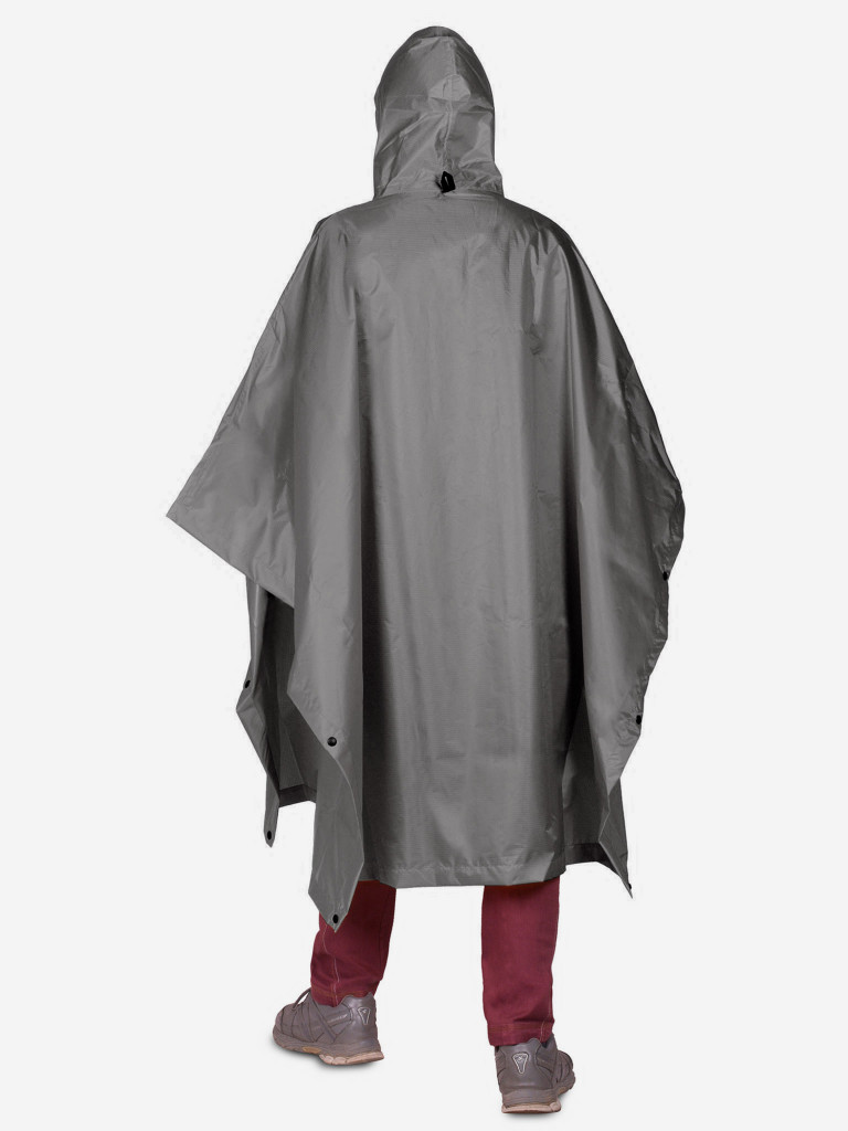 Дождевик-пончо Germostar Suho серый