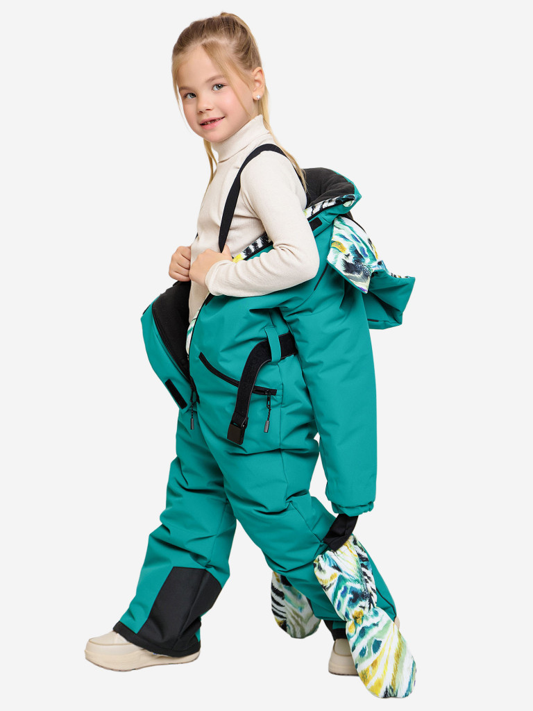 Комбинезон для девочки batik Ариша изумруд