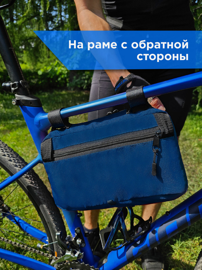 Велосумка на руль спортивная с ремнем для пояса VITOKIN