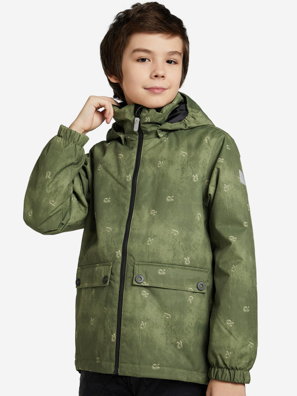 Куртка утепленная для мальчиков Reima Ekfors зеленый цвет — купить за 4799 руб. со скидкой 40 %, отзывы в интернет-магазине Спортмастер