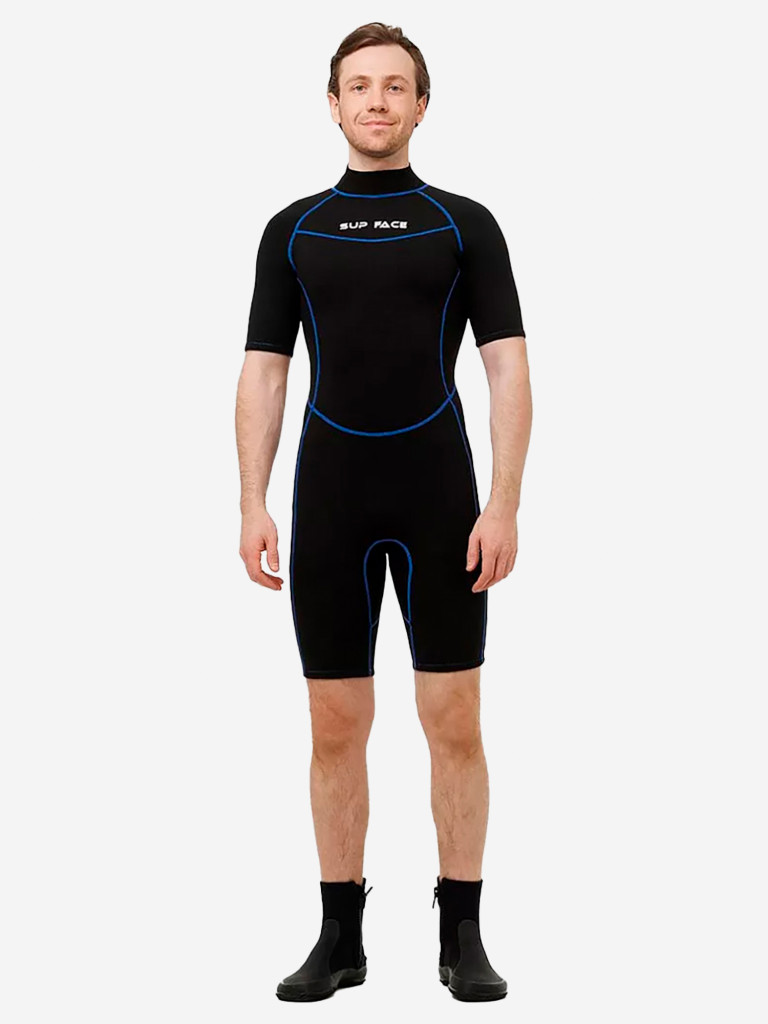 Костюм неопреновый мужской SUP face YMT39 2.5 мм, короткий