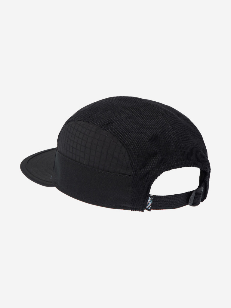 Бейсболка пятипанелька DJINNS 5P Soft Flat Cap Sunday Coffee Cord (черный)