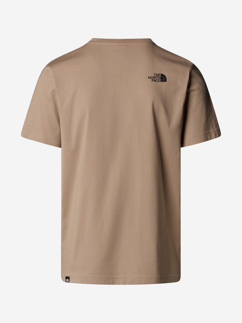 фото Футболка мужская the north face fine, серый