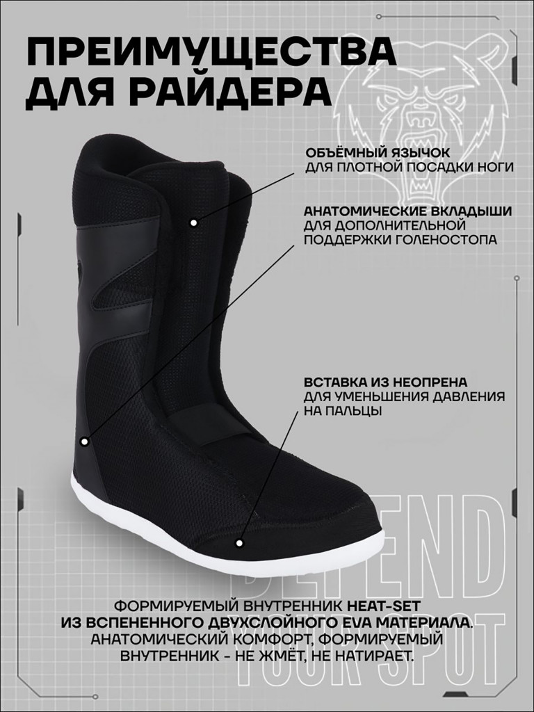 Ботинки сноубордические TERRO - FAM