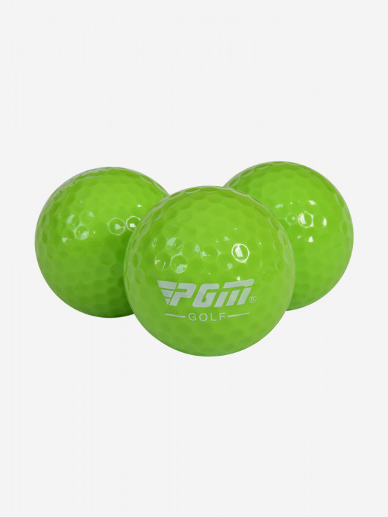 Мячи для гольфа зеленые PGM (3 мяча)