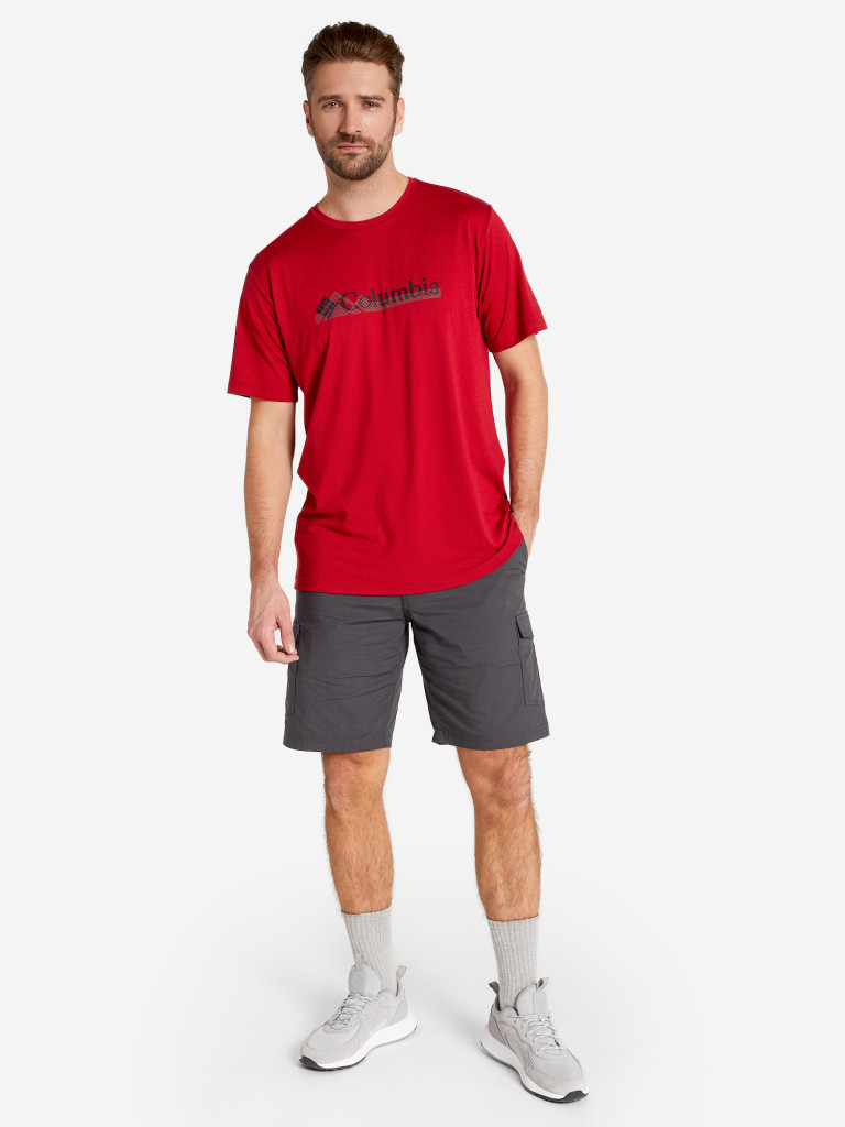 Футболка мужская Columbia Tech Trail Graphic Tee
