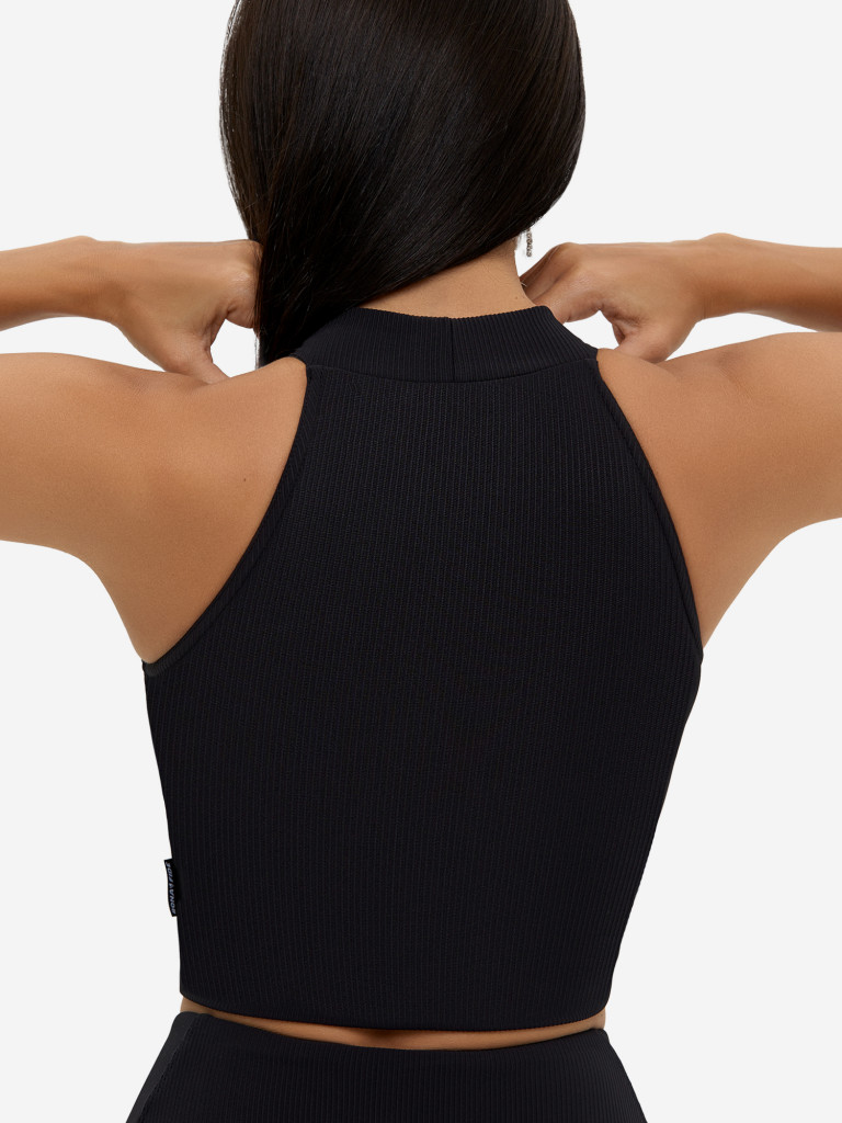 Спортивный топ Bona Fide: Top "Ribbed Black"